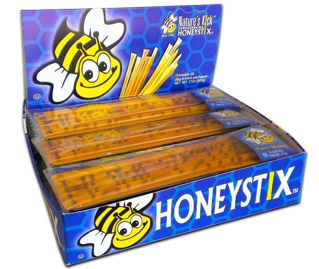 Floral Honeystix,100% Pure Honey,Pack of 100 Stix, Honey Sticks – By The Cup